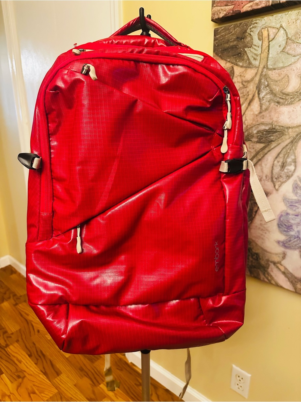 Red Unisex Backpack - EMBARK 35L